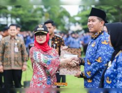 Bupati Nanda Indira Lakukan Penyerahan SK Kepada 3.457 PPPK Paruh Waktu di Lingkungan Pemkab Pesawaran