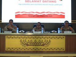 Tim Supervisi Biro Logistik Polda Lampung Kunjungi Polres Tulang Bawang Barat