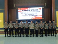 Ditpamobvit Polda Lampung Laksanakan Supervisi Pamobvit Tahap II TA. 2025 Di Polres Tubaba