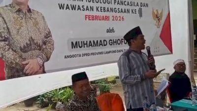 Sosialisasi Pancasila di Lampung Tengah, Muhamad Ghofur Tekankan Peran Pesantren Perkuat Karakter Bangsa