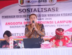 Gelar Sosialisasi PIP-WK, Ni Ketut Dewi Nadi Bawa Program Nilai Pancasila Ditengah Masyarakat Kampung Ramanirwana