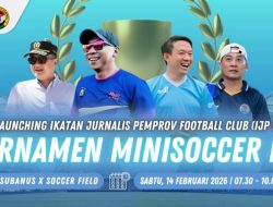 Sportivitas dan Sinergi: Pemprov Lampung–Jurnalis Bertanding Mini Soccer