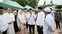 Bupati Pesawaran Hadiri Safari Ramadhan di Desa Gerning