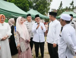 Bupati Pesawaran Hadiri Safari Ramadhan di Desa Gerning