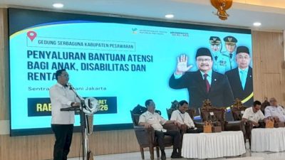 303 Warga Pesawaran Terima Bantuan ATENSI Kemensos, Wabup: Bukti Negara Hadir untuk Masyarakat