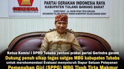 Ketua Komisi I DPRD Tubaba Dorong Rekomendasi Evaluasi Dapur MBG ke BGN, Kasus Sayur Berulat