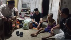 Respon Cepat Wakili PLT Bupati, Camat Terusan  Nunyai  Sambangi Warga Sebatang Kara Di Gunung Batin Udik