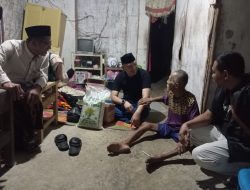 Respon Cepat Wakili PLT Bupati, Camat Terusan  Nunyai  Sambangi Warga Sebatang Kara Di Gunung Batin Udik
