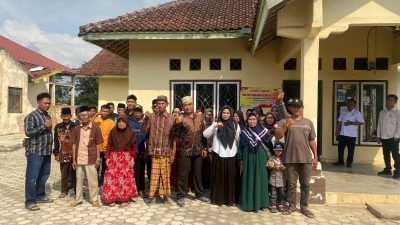 Hari Ini Hariyanto Resmi Serahkan Berkas Pendaftaran Sebagai Calon Kepala Tiyuh Gunung Menanti